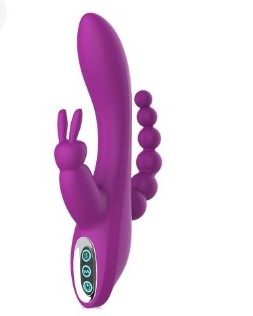 vibrator-triplu-mikaela-10-moduri-vibratii-silicon-usb-mov-20-7-cm-mokko-toys
